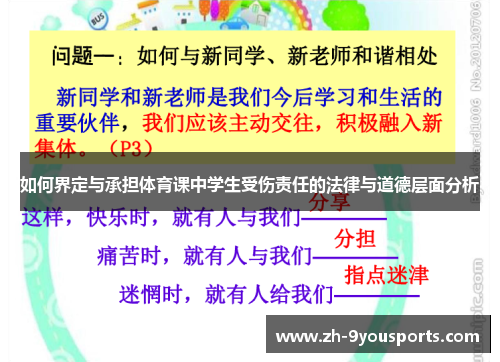 如何界定与承担体育课中学生受伤责任的法律与道德层面分析