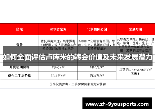 如何全面评估卢库米的转会价值及未来发展潜力 如何全面评估卢库米的转会价值及未来发展潜力